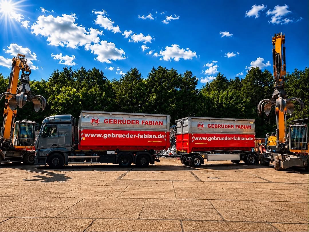 Ein weiterer Schritt nach vorne und ein besonderer Meilenstein für uns : Unser erster eigener LKW im Schrotthandel ist startklar und unterwegs zu euch! 🚛 

Nach über 90 Jahren Gebrüder Fabian haben wir den Schritt gewagt und uns unseren ersten eigenen LKW geholt, wowww. 🥳 

Ein weiterer Schritt in unserer Firmengeschichte. ♻️ 

#lkw 
#gebrüderfabian 
#lkwfans 
#schrott 
#recycling